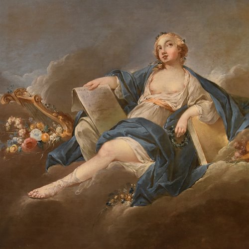 Allegoria della Poesia (la Musa Calliope)